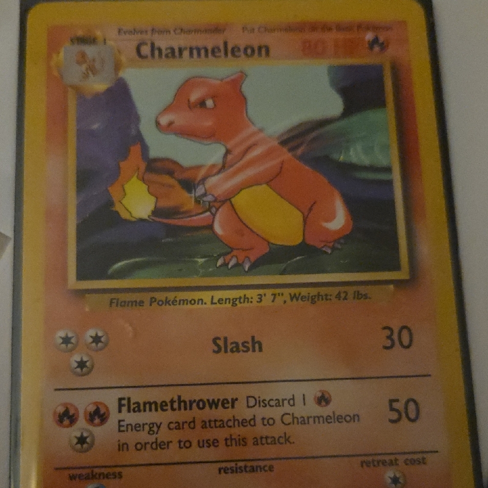 Charmeleon Pokémon Card